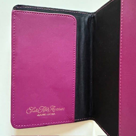 Red Leather Passport Cover - Picture 4 of 7